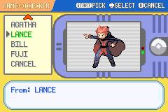 Lance, the last of the Elite Four.