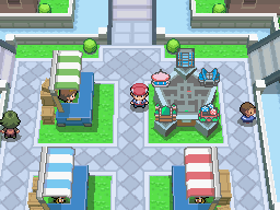 The Battle Frontier plaza
