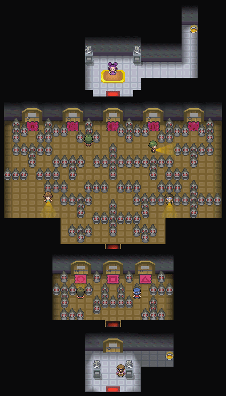 The Hearthome Gym maze