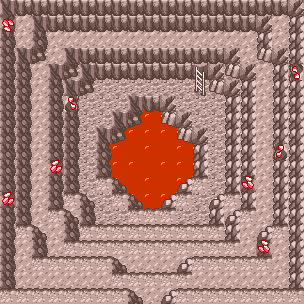 The Cave of Origin’s lowest floor in Ruby, Groudon’s lair