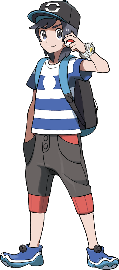 The male player character