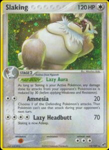 Slaking &middot; EX Deoxys 15/107