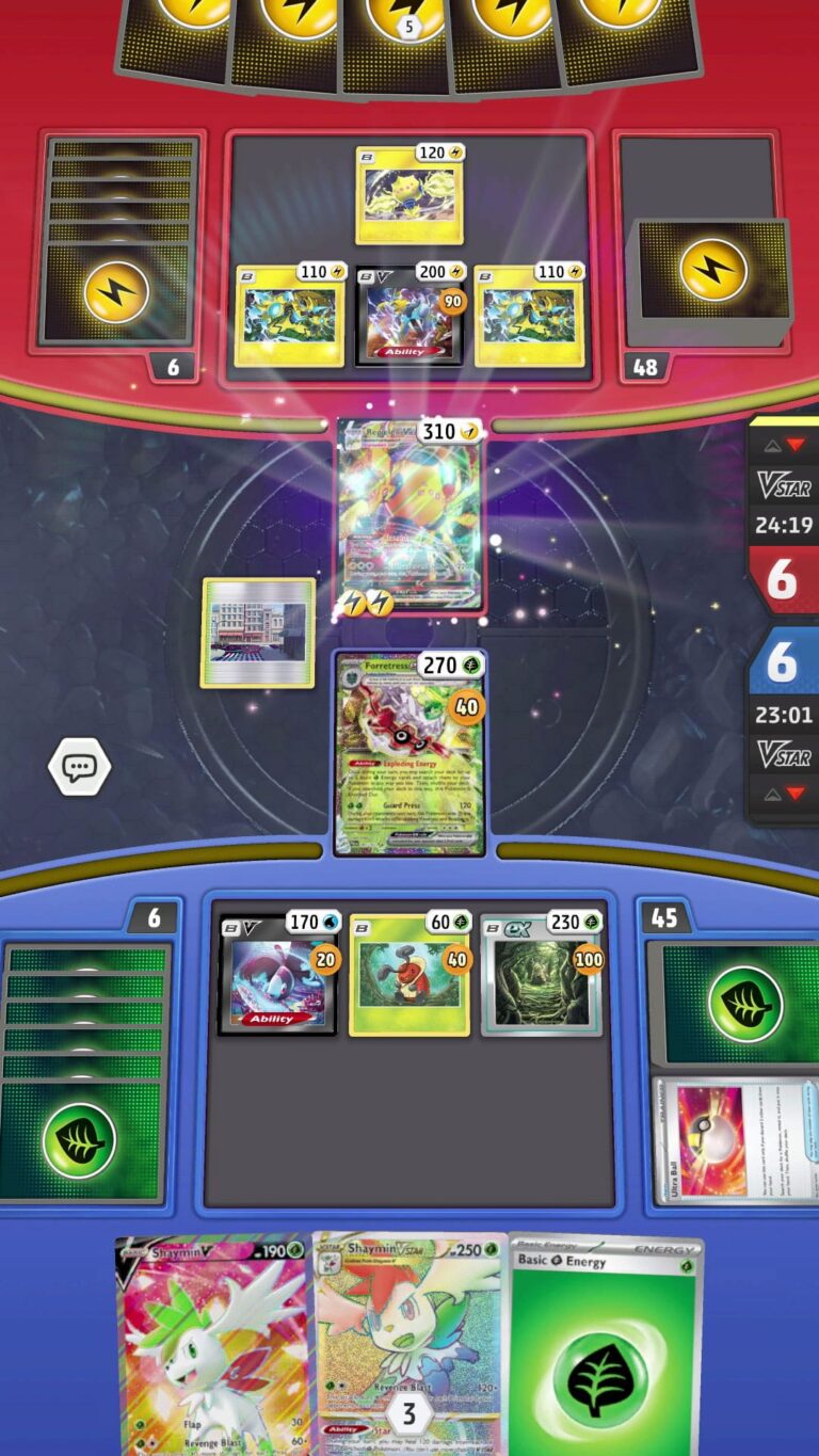 Beta screenshot with condensed card art on the Bench